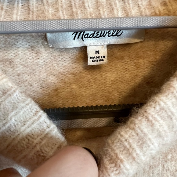 Madewell Cedarbrook Pullover Sweater in Colorblock - Picture 5 of 8